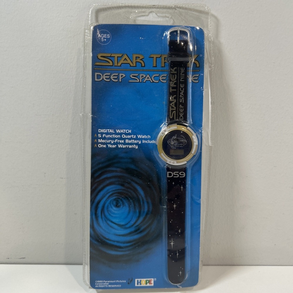 Stargate Anubis Flip Cover Watch 1994 Quartz Vintage Rare 5 Function